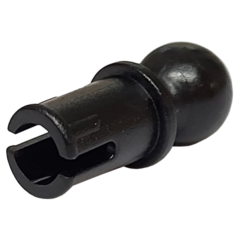 Technic, Pin met wrijvingsribbels en kogel Black